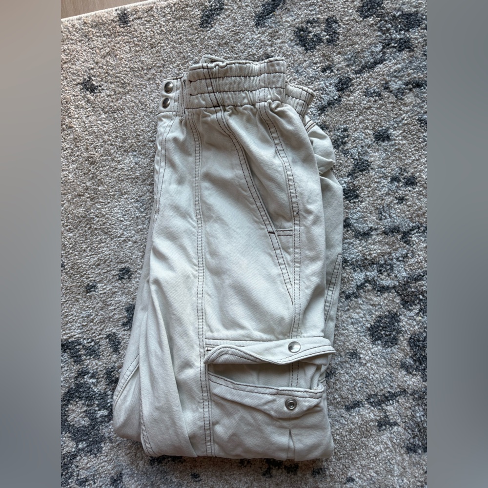 BDG Off-White Relaxed Skate Jeans - Picture 5 of 8